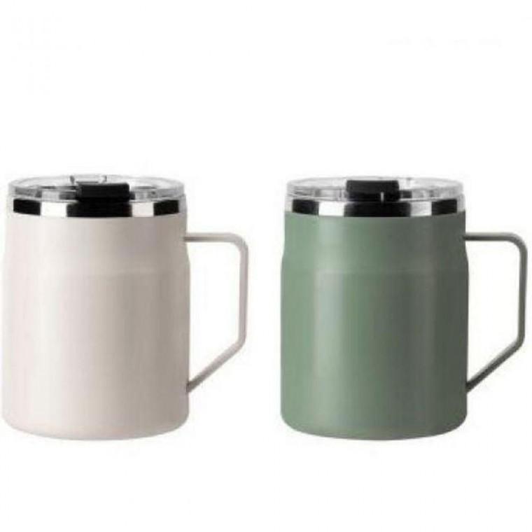 손잡이 캠핑 커피 머그잔 스텐 컵 머그컵 475ml
