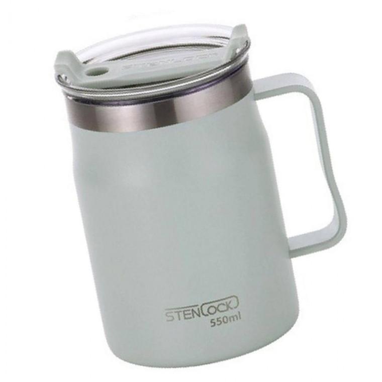 보온 학생 텀블러 머그컵 캠핑 보냉 사무실 개인용 스텐 550ml 휴대용 머그 1P