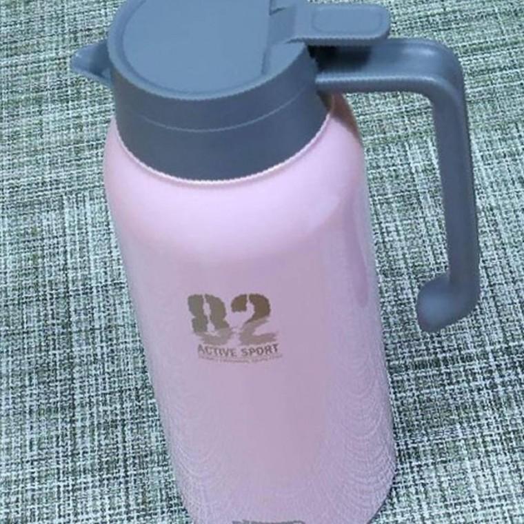 캠핑 텀블러 보냉병 보온병 휴대용 1.4L 원터치 보틀 개인용 학생 사무실 스텐