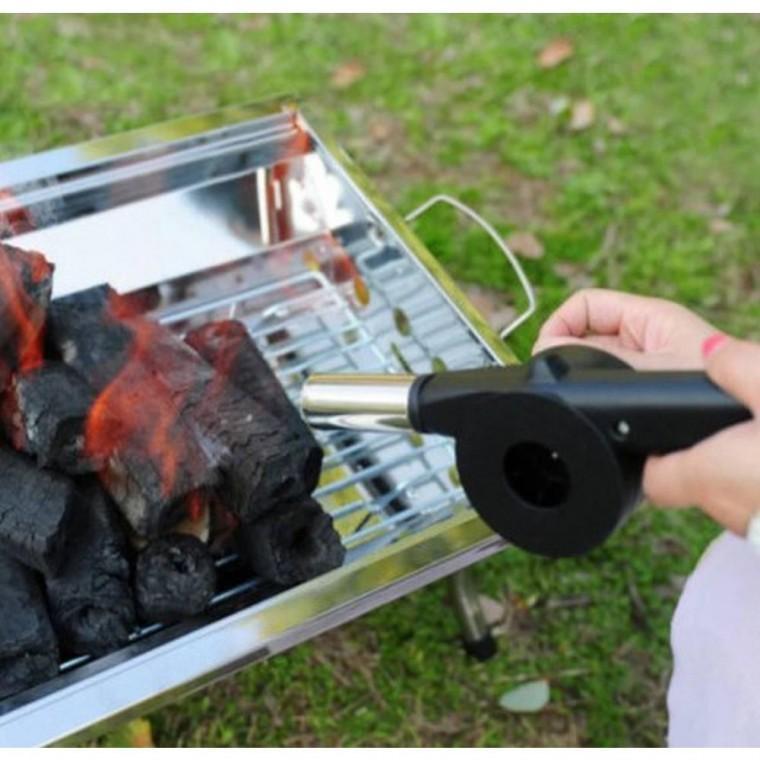 캠핑 핸디형 BBQ 용품 송풍기 수동 송풍기
