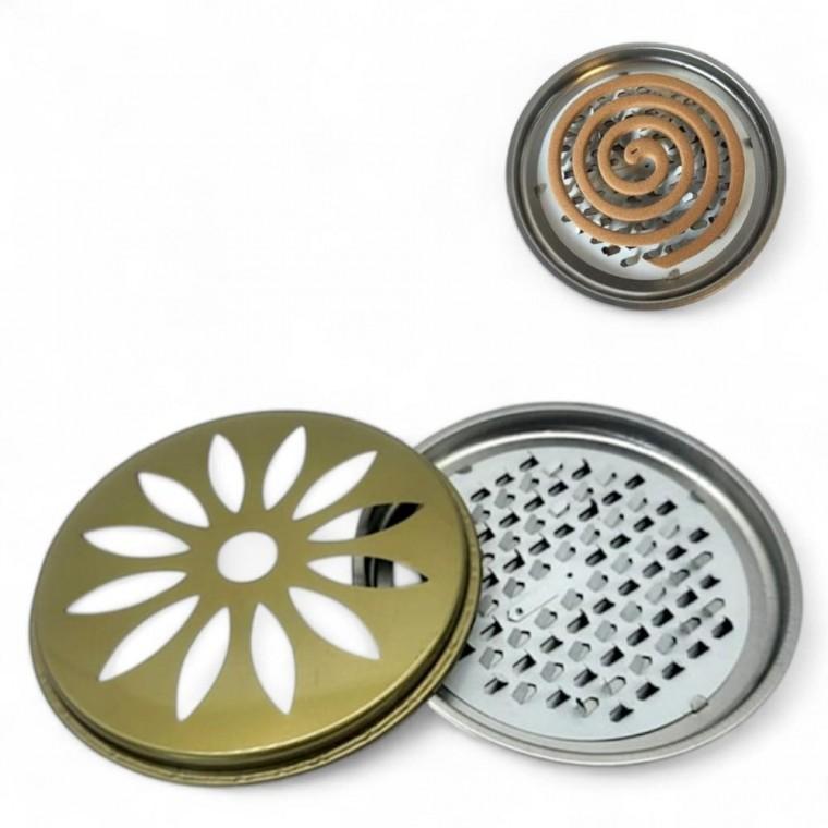 캠핑 식당 덮개형 모기향 거치대 케이스 홀더 받침대