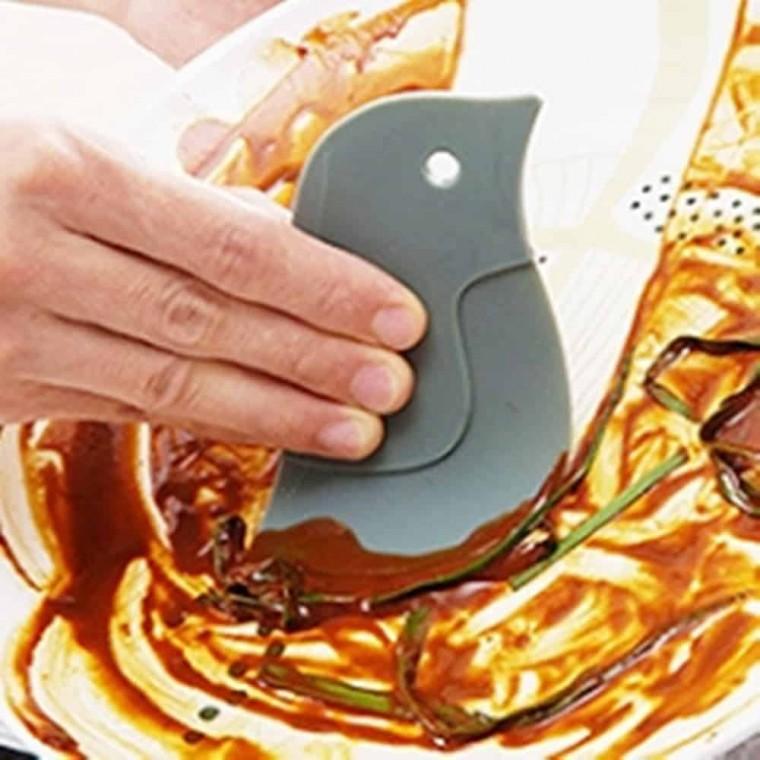 주방 실리콘 스크래퍼 기름때제거 그릇닦이 설거지스크래퍼 주방용품 주방용스크레퍼
