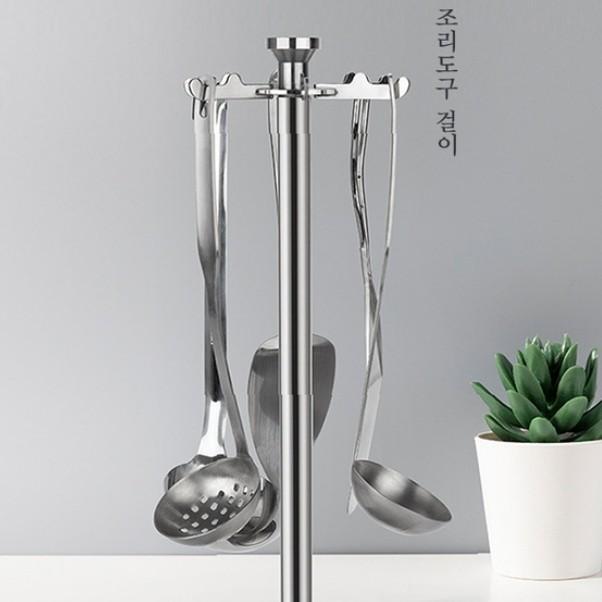 정리함 조리도구 스테인레스 주방정리 스테인레스주방용품 주방 조리도구거치대 회전 거치대