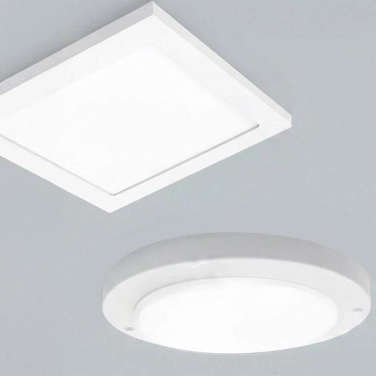 LED 바로 사각 원형 직부등 13인치 30W 주광색 6500K 현관 조명등 주방 계단 전시장 복도조명 플리커프리
