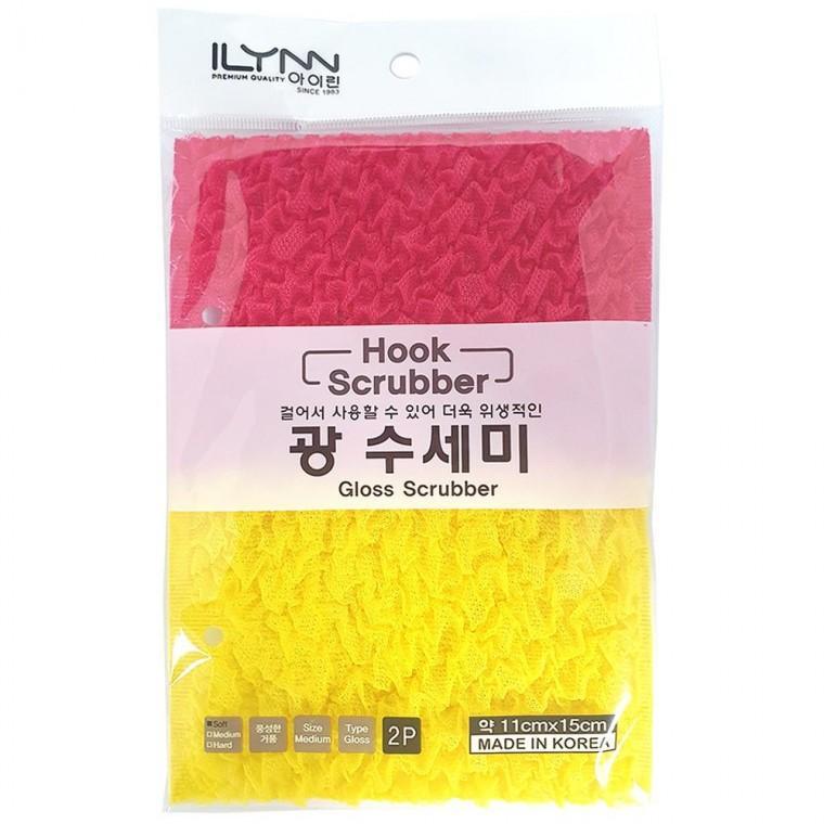 주방 수세미 2개입 설거지용 다용도 행주 걸레 겸용 세척 도구