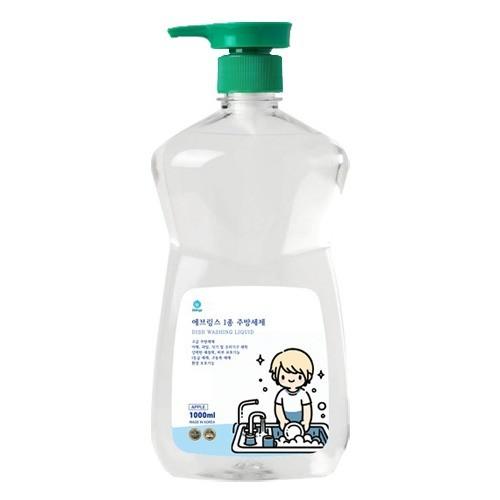 에브링스 1등급 프리미엄 주방세제 1000ml 5개 재고처리 땡처리 유통기한 임박