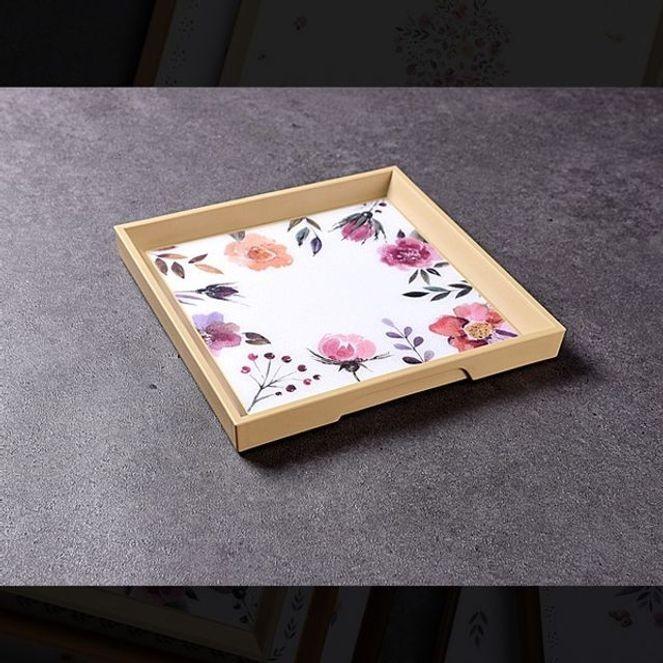 모던 쟁반 트레이 과일 주방 사각 쟁반 트레이 소