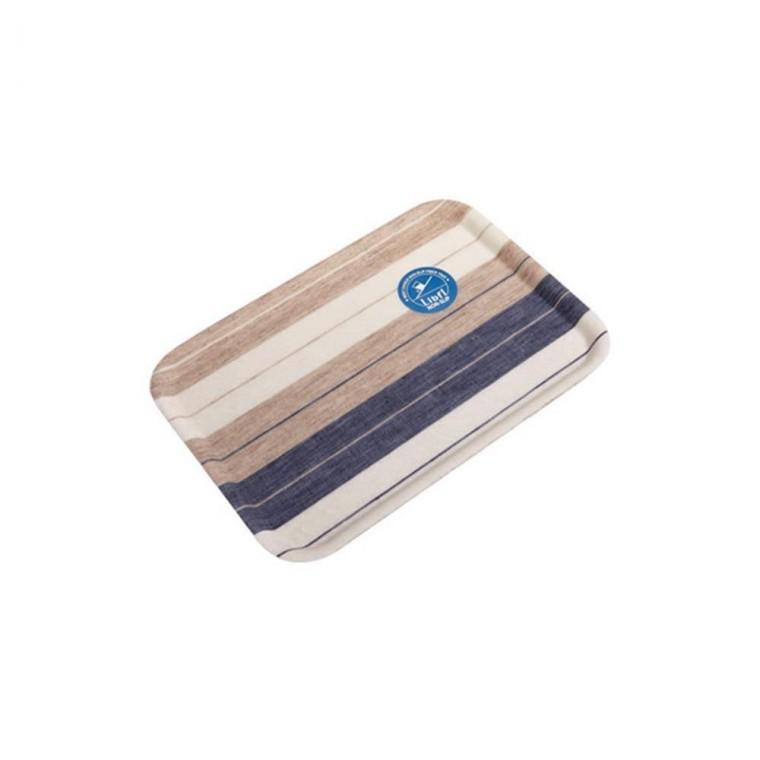 논슬립 스트라이프 쟁반 소 서빙트레이 주방트레이