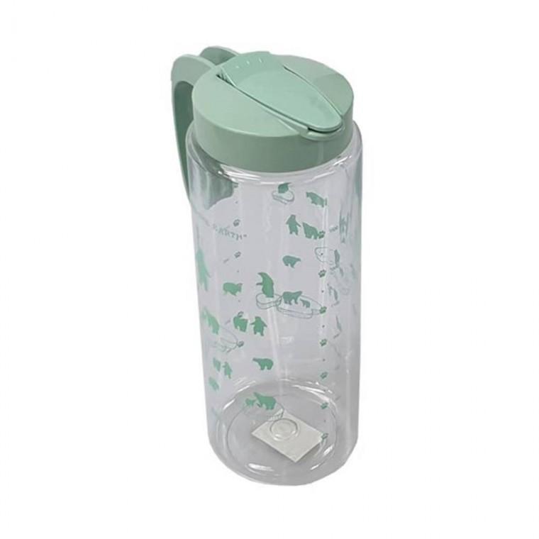 폴라베어 손잡이 물병 1.8L 그린 주방물병 물보관통