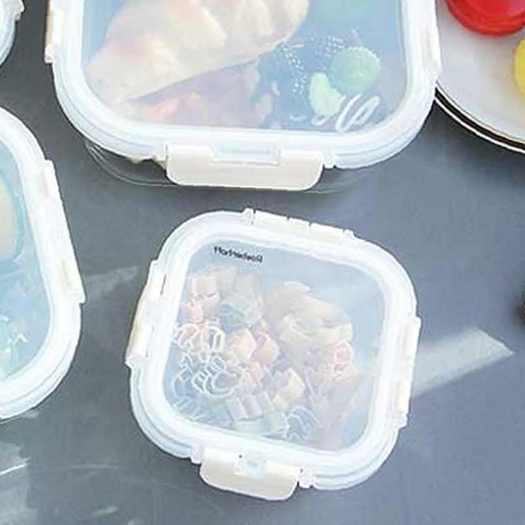 주방 정사각 선명 320ml 1P 반찬통 김치통