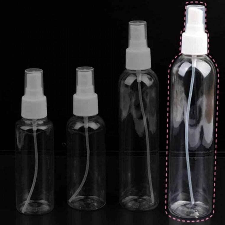 250ml 스프레이형 투명 용기 여행용공병 미스트통 공병용기 여행공병