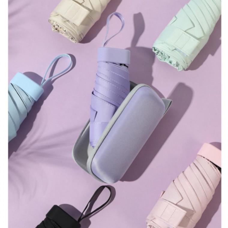 휴대용우산 6단 우산 양용 휴대용 미니