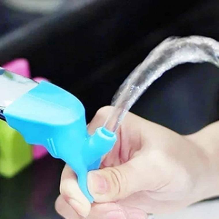 실리콘 수전 연장탭 욕실용품 양치수전 실리콘수도꼭지 유아목욕용품 수도꼭지연장탭