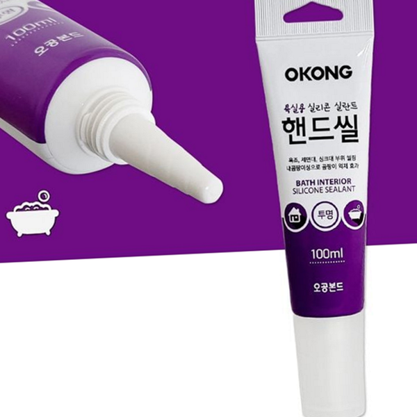 틈새 욕실 실리콘 곰팡이 방지 실리콘 생활용 가정용 방수 투명