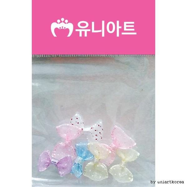 1000 땡땡이망사리본 혼합