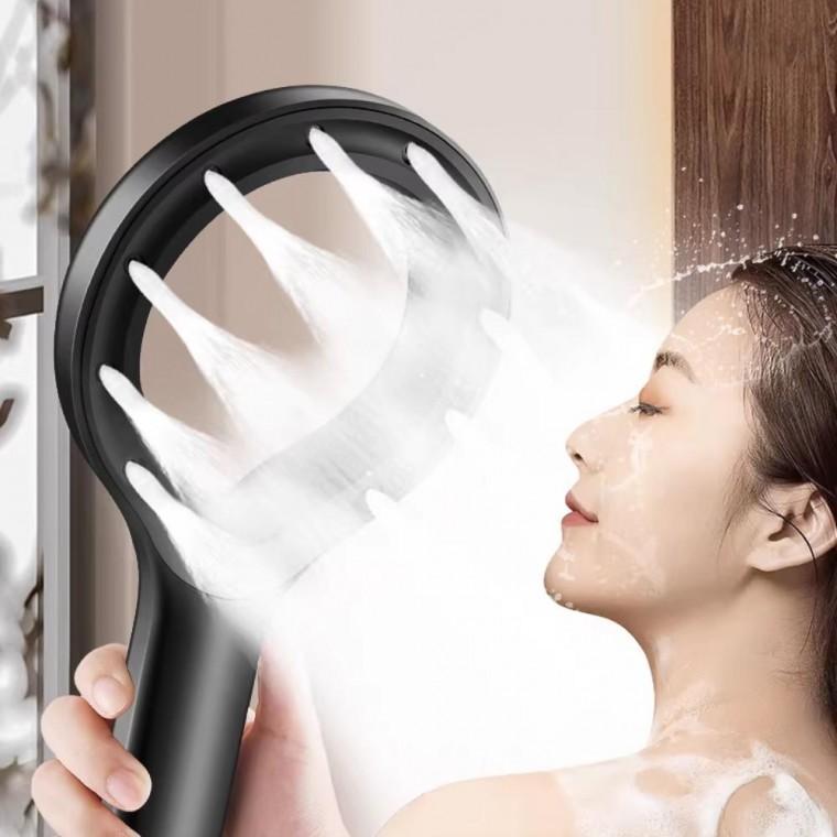 환형물분사 구조 링 샤워기 헤드 욕실 샤워기 교체형