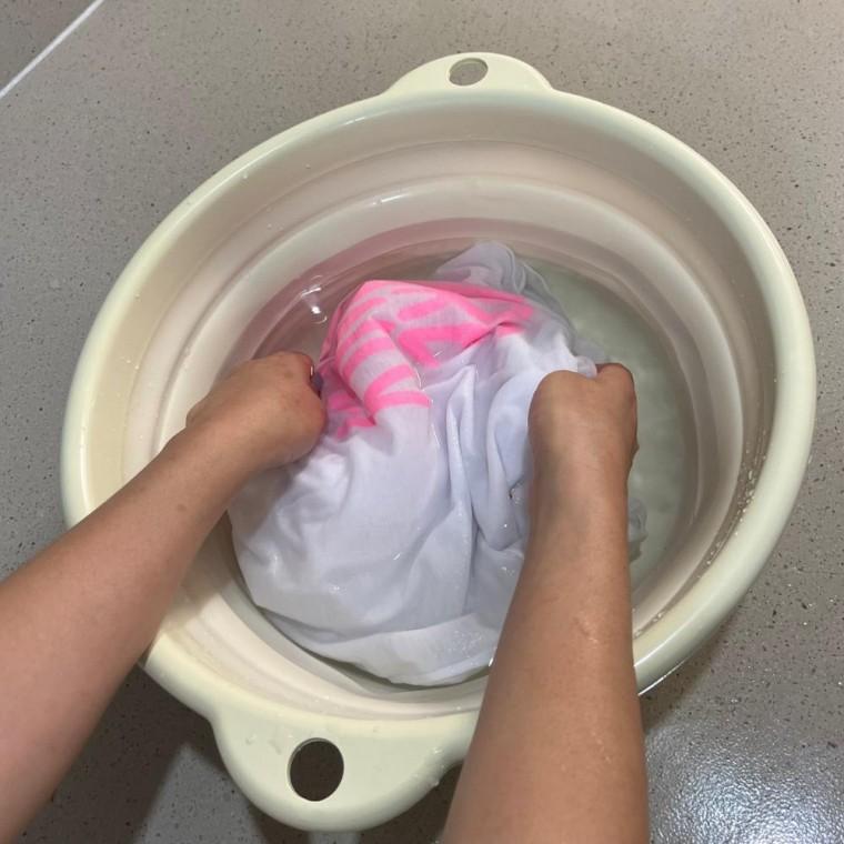 세수대야 접이식 대형 소품 추천 대형 세면대야 바가지 욕실 접이식 용품