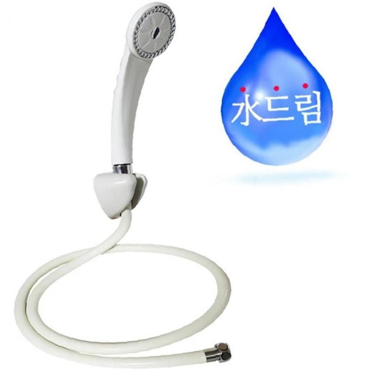 수드림수전 긴머리 PVC 샤워기세트샤워헤드 수도용품 수전용품 욕실용품