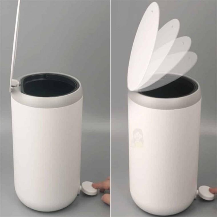 페달형 휴지통 5L 가정용쓰레기통 다용도쓰레기통 욕실쓰레기통