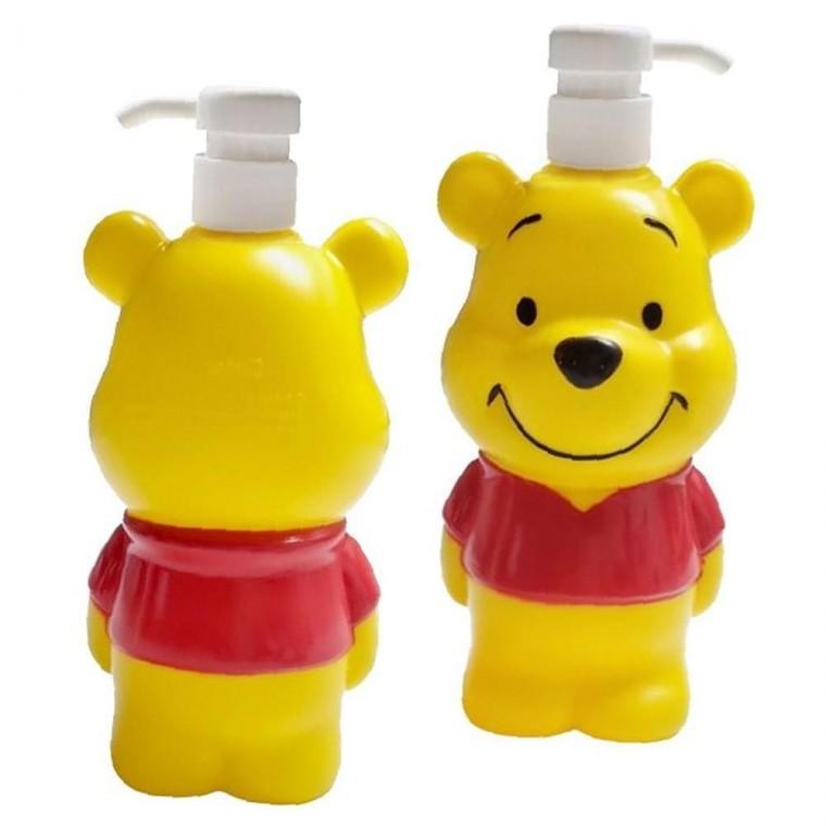 멀티 입체 깔끔 욕실 곰돌이푸우 500ml 1P 샴푸통