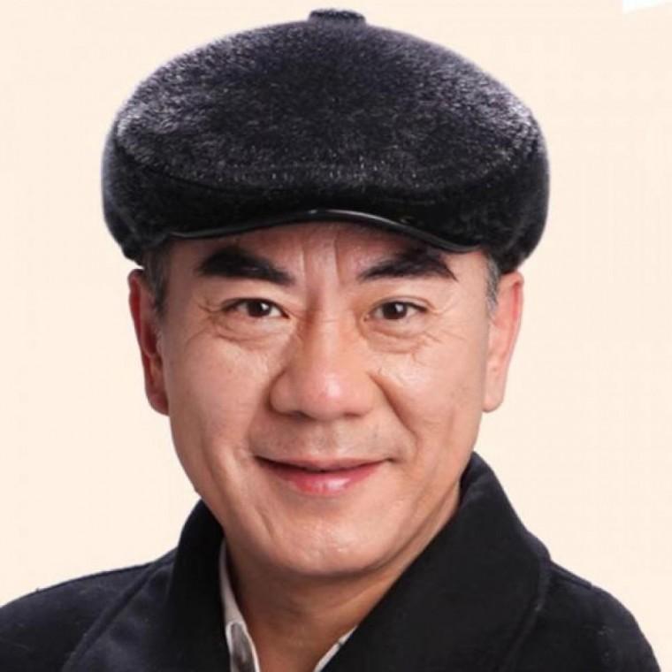 겨울 귀달이 헌팅캡 인조퍼 중년 노인 남성 모자