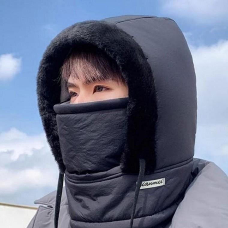 남녀공용 겨울 패딩 멀티 넥워머 스키 낚시 후드 모자 스포츠넥워머 오토바이마스크 바라클라바 보온 매쉬