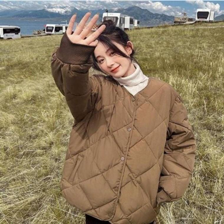 3컬러 여성 베이직 누빔자켓 숏패딩 여성패딩 패딩 퀄팅 경량 누빔 점퍼 자켓 겨울 기본 패딩 용 여성