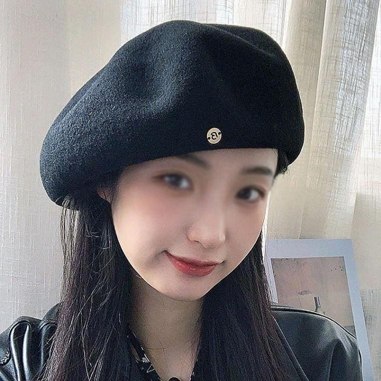 여자 겨울 데일리 베레모 빵모자 스타일
