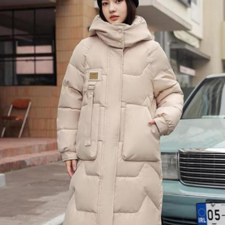 패딩 방한 빅 가벼운 후드 겨울 롱 점퍼 포켓 여성 집업 항공 자켓 크롭 야상 롱 남성 점퍼 후드 남자