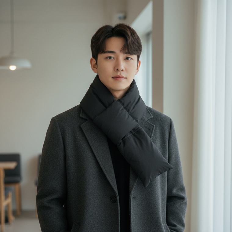 초경량 방한 스카프 목도리 겨울용 남녀 공용 머플러