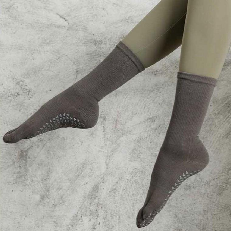 가을 겨울 도톰 중목 여자 요가 필라테스 발가락 양말