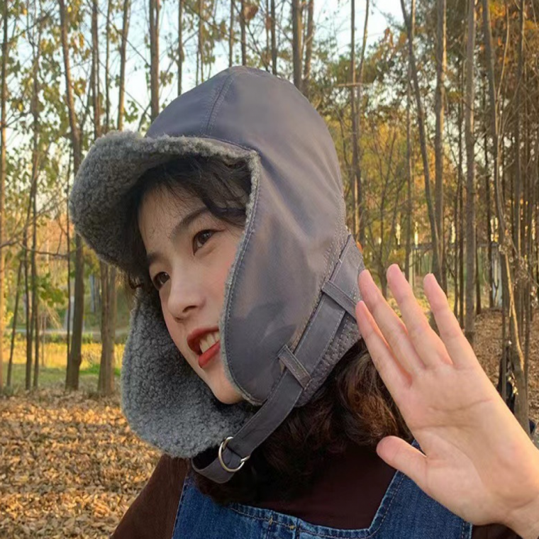 겨울 안감털 벙거지 트루퍼햇 양털 귀도리 군밤모자 방한모자