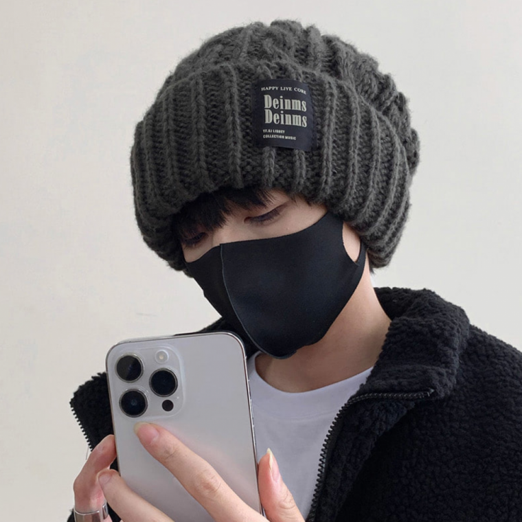 비니 루즈핏 니트 꽈배기 빅사이즈 겨울 데일리 모자