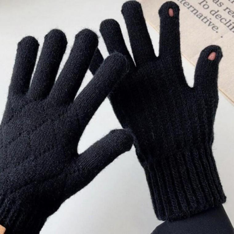 터치 겨울 장갑 방한 스마트폰 니트 부드러운 따뜻한