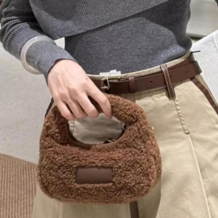 겨울 뽀글이 데일리 호보백 퍼 미니백 뽀글이백