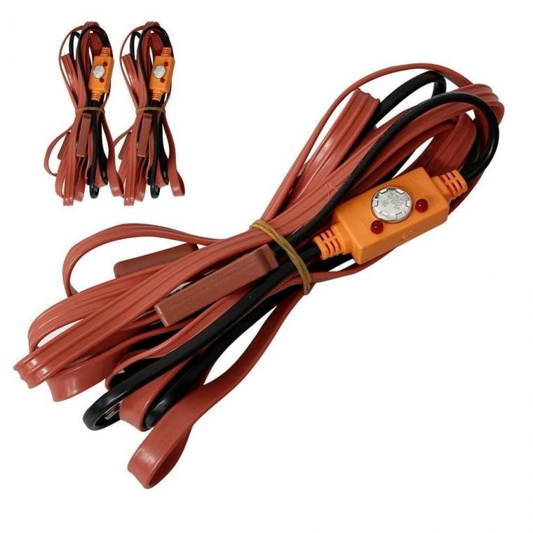 겨울 수도 동파 방지 배관 히팅 열선 센서형 3M 3개