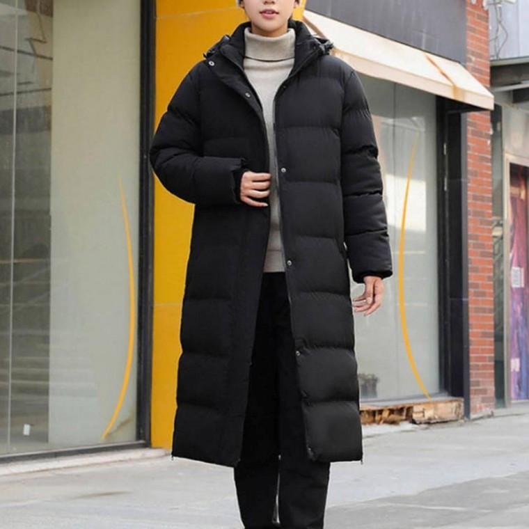 여성 겨울 롱 점퍼 따뜻한 학생롱패딩 데일리 방한 패션 스웨이드 패딩 안감