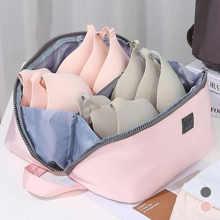 대용량 여행용 속옷 파우치 다용도 분리수납 케이스