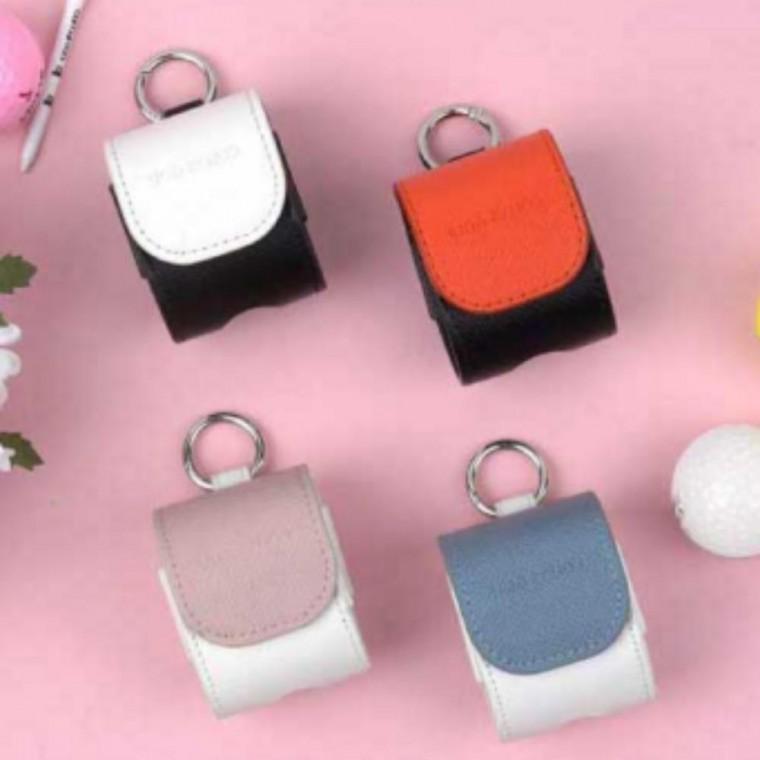 필드용 미니백 공파우치백 골프공 고리형 볼주머니