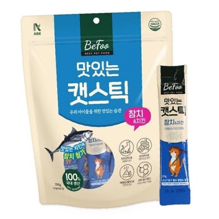 고양이 맛있는 편안 스틱 참치 300g 1P 습식 파우치