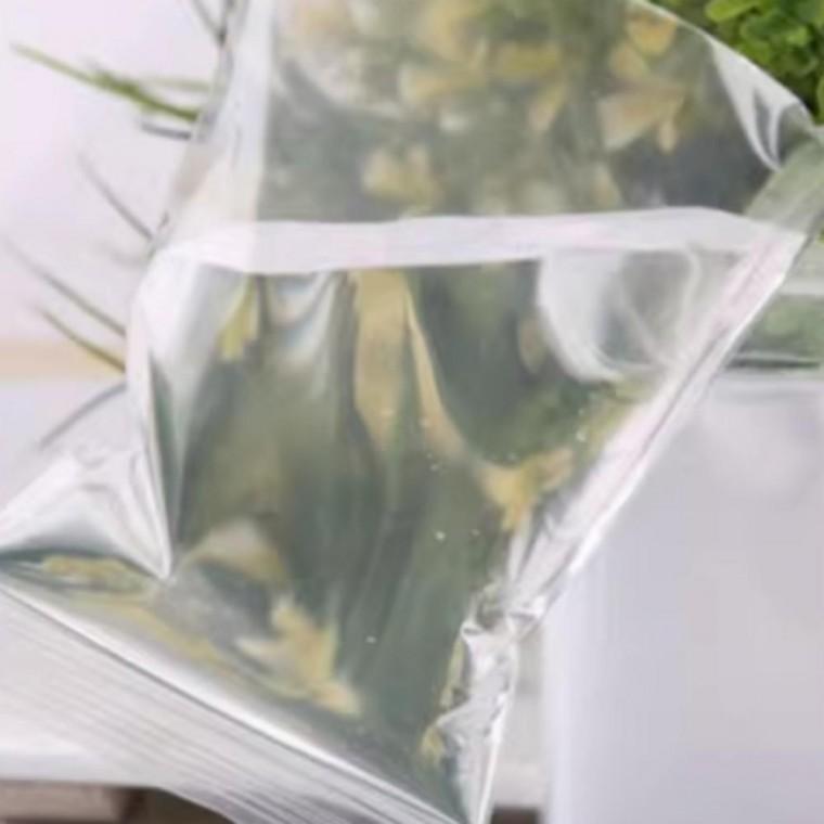 수납백 PE 지퍼백 다용도 500p 투명 15X20 파우치