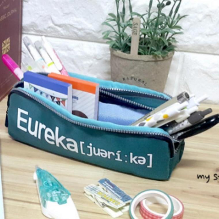 필기구 펜슬 더블 포켓 필통 투 파우치 입학 신학기