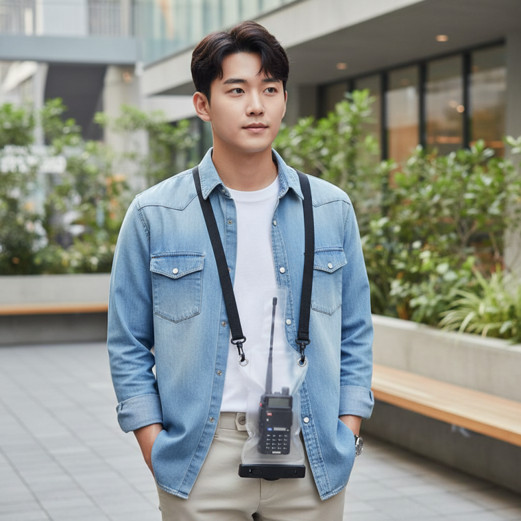 방수 투명 휴대용 무전기 가방 수납 케이스 파우치 모음