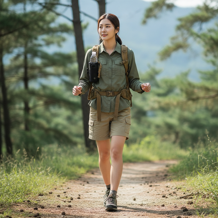 등산용 보틀 케이스 휴대용 스포츠 물병 파우치 보조가방