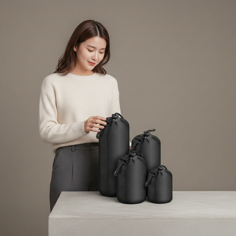 방수 디지털 카메라 렌즈 케이스 휴대용 수납 파우치 가방