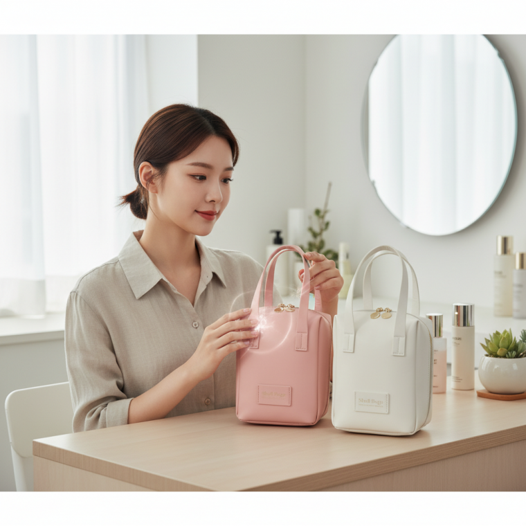 여행용 코스메틱 파우치 출장 메이크업 정리 가방