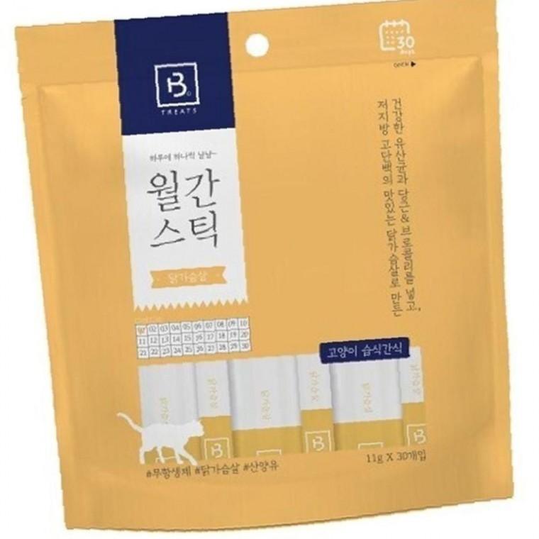 고양이 컴팩트 습식 닭가슴살 30개입 1P 스틱 파우치