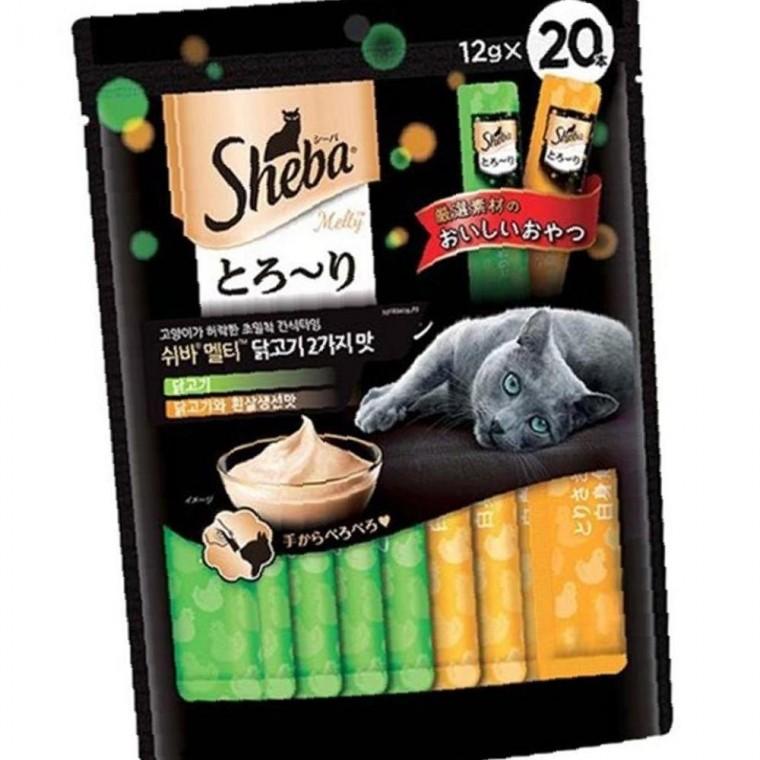 고양이 소프트 습식 닭고기 흰살생선 20개입 1P 파우치