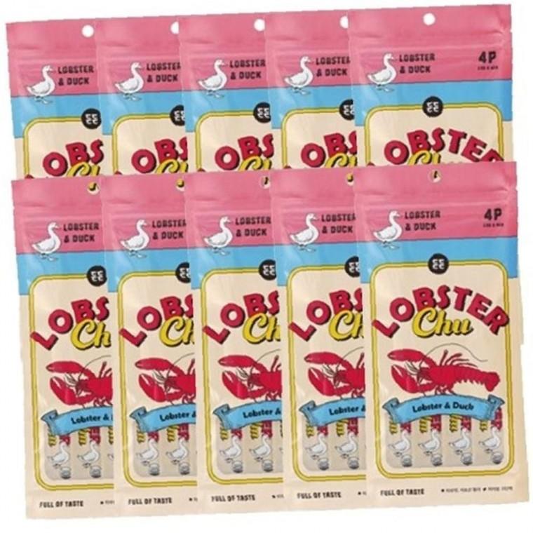 고양이 랍스터 안심 오리 습식 4개입 10P 스틱 파우치