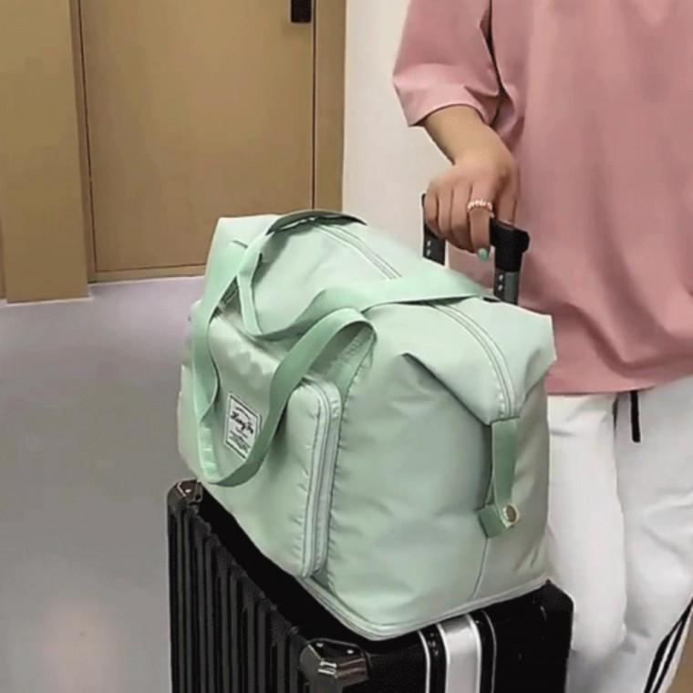 접이식 여행용 보스턴백 확장형 캐리어 보조가방 폴딩백